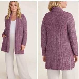 Barefoot Dreams CozyChic Lite Montecito Cardigan Size Small
